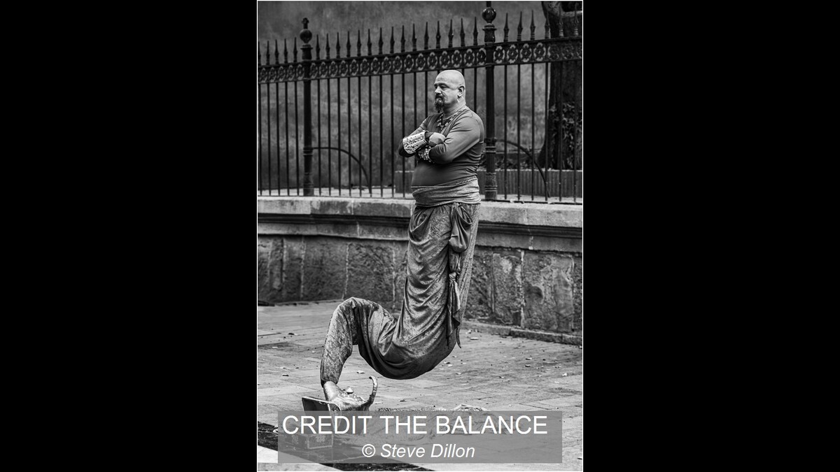 CREDIT THE BALANCE